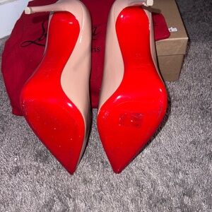 Christian Louboutin Pigalle Follies 100 Patent Nude
